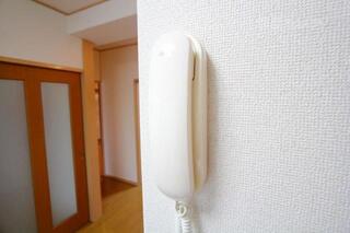 インターホンで来客時も確認できます。