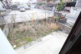 専用庭付きです
