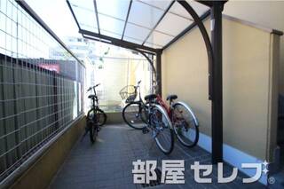 自転車置場。
