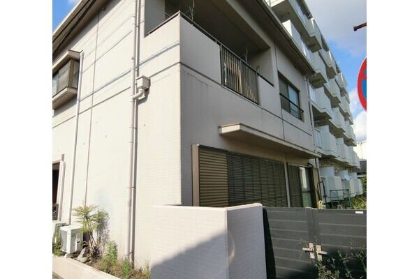 マンションと一戸建てが一体化した構造です