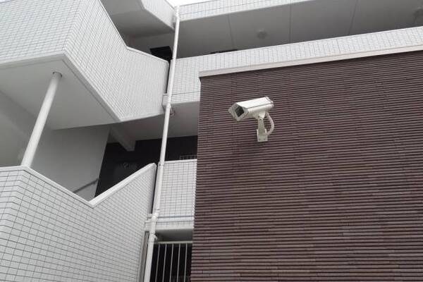 防犯カメラ完備です。