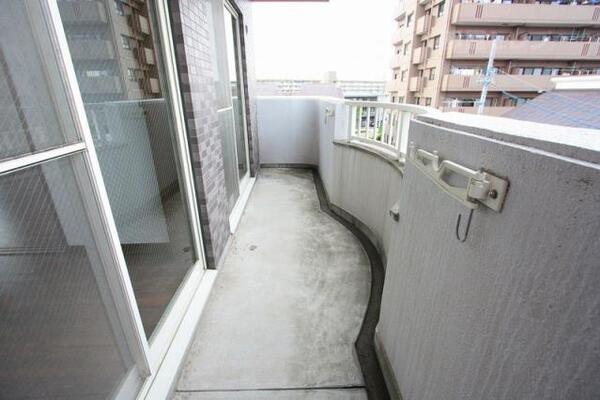 洗濯物もたくさん干せます。