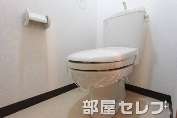 トイレもきれいにしています。
