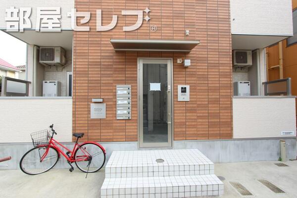ダイヤル式ポスト。