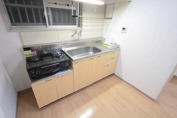 2口コンロのキッチンです