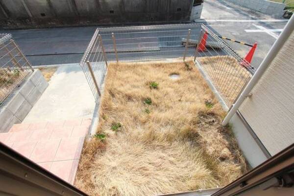専用庭付きです