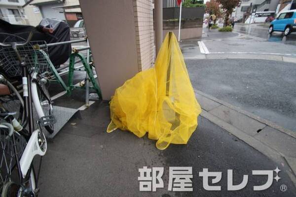 ゴミ置き場。