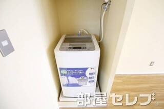 洗濯機置き場。