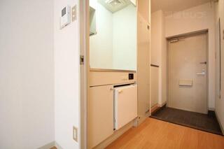 シンプルなキッチンです。