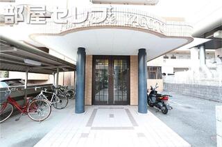 お洒落なエントランスです。