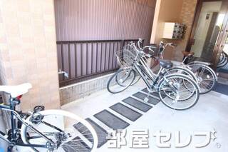 自転車置き場です。