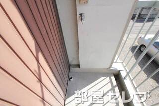 洗濯機置場です。