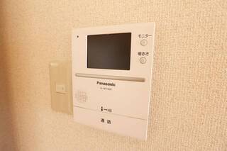 モニター付きで安心ですね。