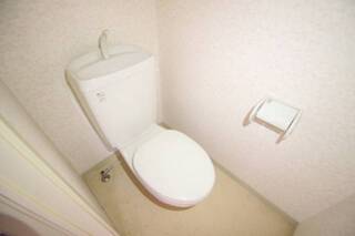 清潔感あるトイレです。