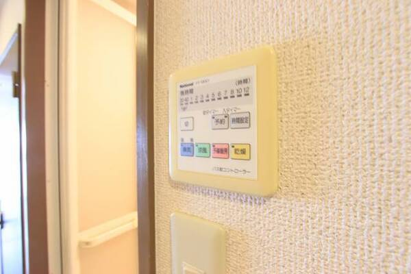 浴室乾燥は雨天時にも役立ちます。