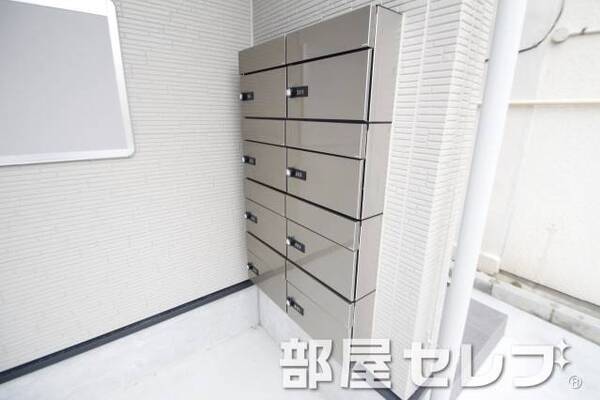 ダイヤル式ポスト。