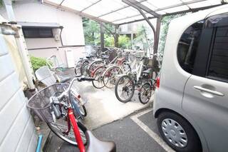 駐輪場です。