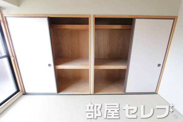 大収納。他号室の写真です。