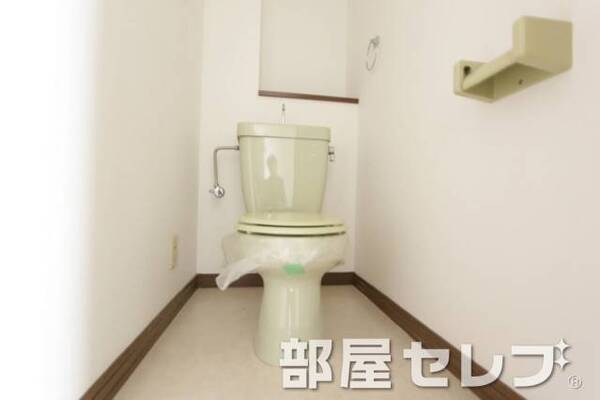 トイレもきれいにしています。