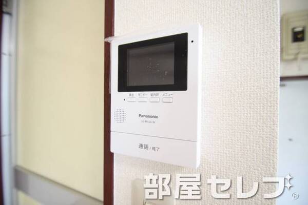 TVモニターホン。（1A号室の写真です。）