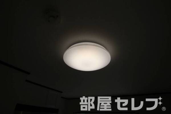 居室照明。（1A号室の写真です。）