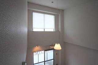 天井の高さが魅力的。