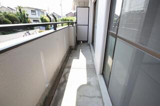 水はけの良いベランダです。
