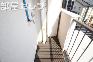 室外洗濯機置場です。