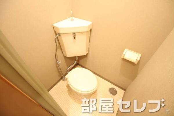 清潔感があるトイレです。