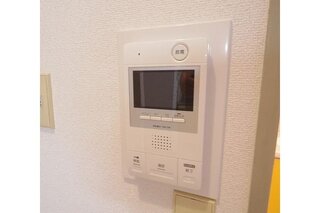 カメラ付きインターフォン。