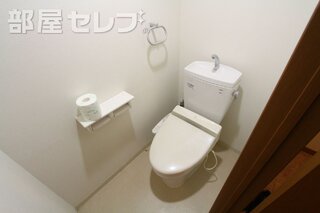お手洗いも清潔感たっぷり。