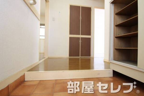 玄関口。