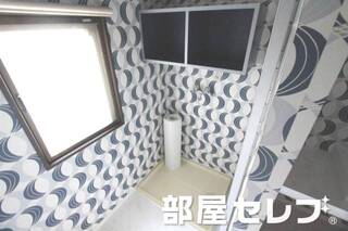 室内洗濯機置き場。