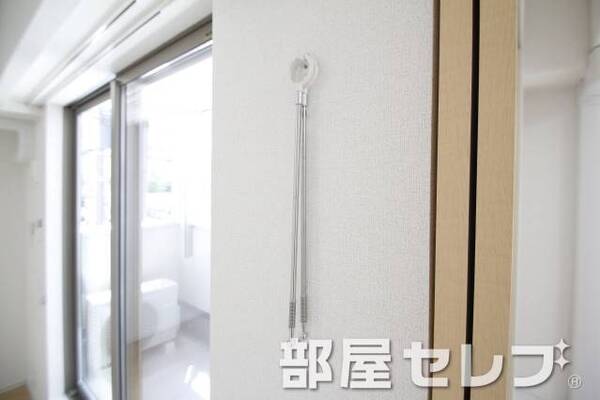 室内物干し。