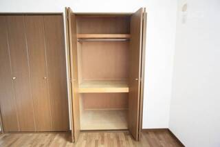 収納の写真です。荷物もたくさん入ります。
