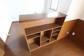 炊飯器をカウンターに置けば広く使えます。