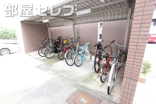 駐輪場です