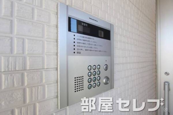 安心オートロックです。