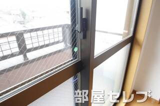 網ガラス。