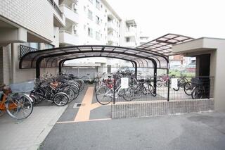駐輪場があります。