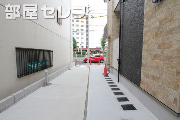 自転車も置けますね。