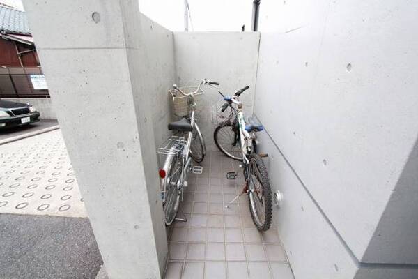 駐輪場です。