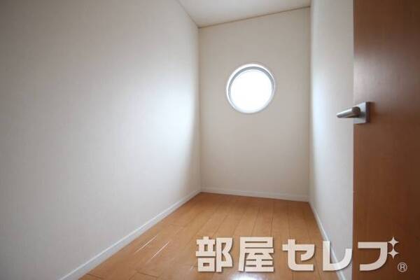 ウォークインクローゼットでも。