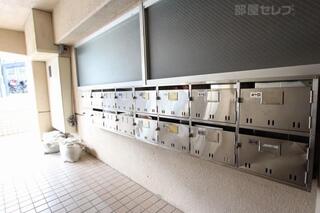 共用郵便受けです。