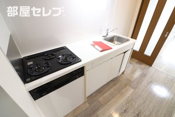 キッチンスペースも広くて使いやすい