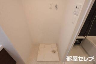 洗濯機置場はこちら。