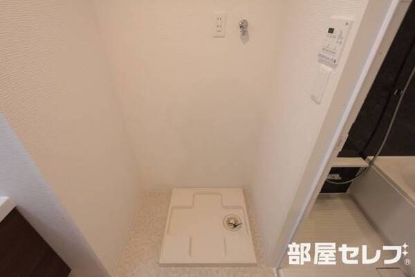 洗濯機置場はこちら。
