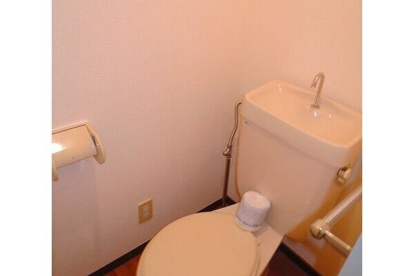 落ち着くトイレです