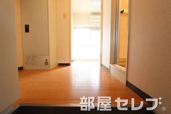玄関から見た景色です。