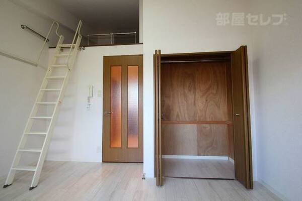 大きめのクローゼットです